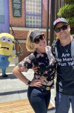 HEIDI MONTAG and Spencer Pratt at Universal Studios in Los Angeles 06/24/2021