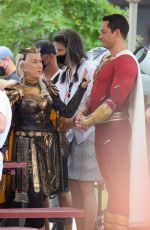 HELEN MIREN as Villain Hespera on the Set of Shazam: Fury of the Gods in Atlanta 06/21/2021