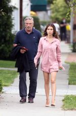 HILARIA and Alec BALDWIN Out in New York 06/18/2021