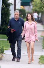 HILARIA and Alec BALDWIN Out in New York 06/18/2021