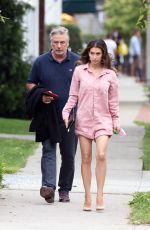 HILARIA and Alec BALDWIN Out in New York 06/18/2021