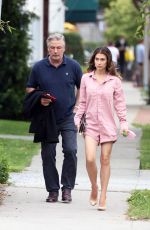 HILARIA and Alec BALDWIN Out in New York 06/18/2021