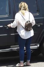 HILARY DUFF Out and About in Los Angeles 06/17/2021
