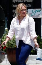 HILARY DUFF Out and About in Los Angeles 06/17/2021
