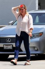 HILARY DUFF Out and About in Los Angeles 06/17/2021