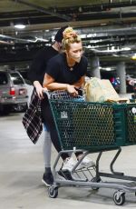 HILARY DUFF Shopping at Whole Foods in Los Angeles 06/13/2021