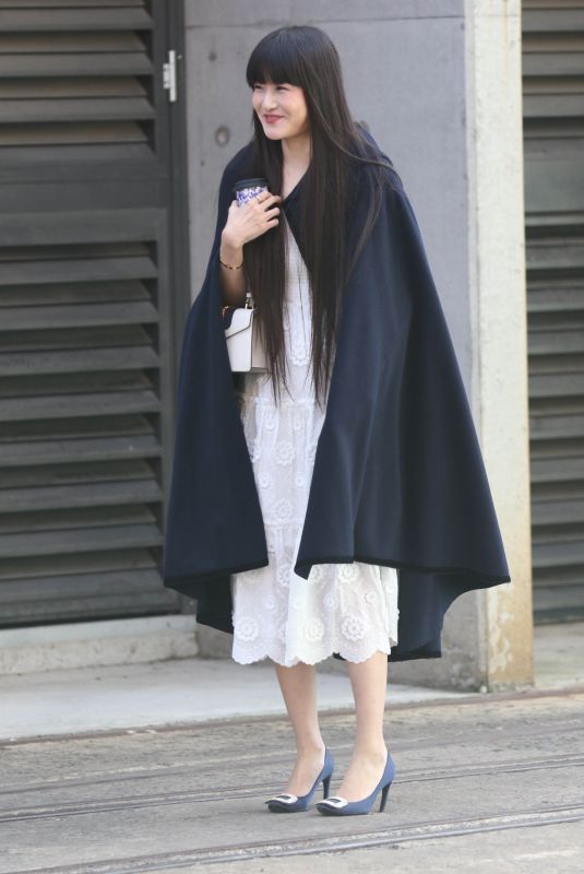 ICY LING at Afterpay Australian Fashion Week Street Style in Sydney 06/01/2021