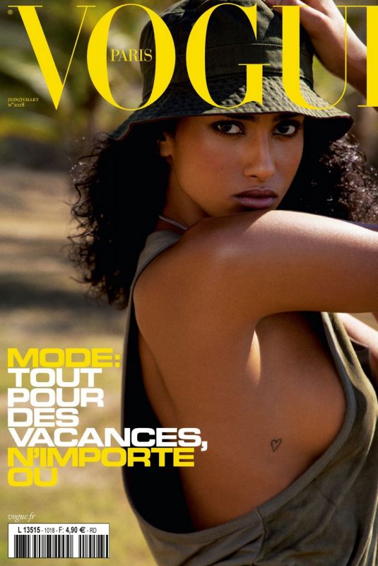 IMAAN HAMMAM in Vogue Paris, June/July 2021