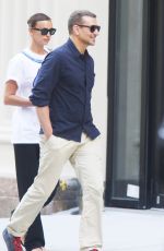 IRINA SHAYK and Bradley Cooper Out in New York 06/17/2021