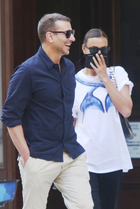 IRINA SHAYK and Bradley Cooper Out in New York 06/17/2021