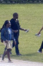 IRINA SHAYK and Kanye West Out in Provence, June 2021
