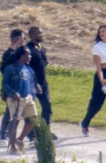 IRINA SHAYK and Kanye West Out in Provence, June 2021