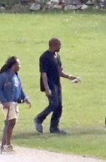 IRINA SHAYK and Kanye West Out in Provence, June 2021