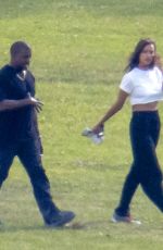 IRINA SHAYK and Kanye West Out in Provence, June 2021