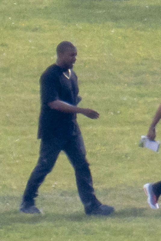 IRINA SHAYK and Kanye West Out in Provence, June 2021