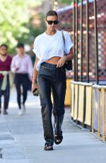 IRINA SHAYK Leaves Her Apartment in New York 06/23/2021