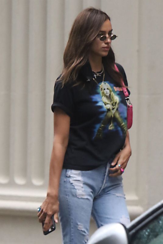 IRINA SHAYK Out and About in New York 06/03/2021