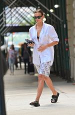 IRINA SHAYK Out and About in New York 06/15/2021