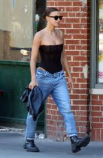 IRINA SHAYK Out and About in New York 06/16/2021