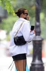 IRINA SHAYK Out and About in New York 06/22/2021