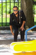 IRINA SHAYK Out at a Park in New York 06/10/2021
