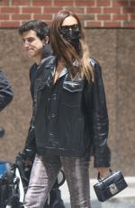 IRINA SHAYK Out in New York 06/01/2021
