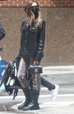 IRINA SHAYK Out in New York 06/01/2021