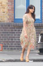 JACKIE ST CLAIR Out for Lunch with a Friend in London 06/10/2021