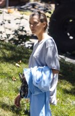 JAIME KING on the Set of New Project Outside Her Home in Hollywood 06/24/2021