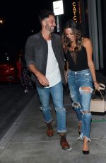 JANA KRAMER anf Graham Bunn at Catch LA in Los Angeles 06/11/2021