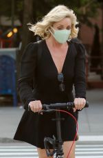 JANE KRAKOWSKI at a Scooter Ride in New York 06/05/2021 