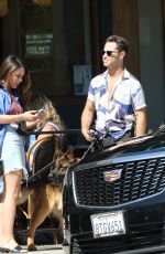 JANEL PARRISH and Sasha Farber Out in Studio City 06/11/2021