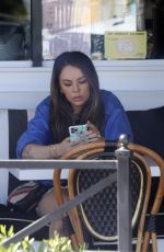 JANEL PARRISH and Sasha Farber Out in Studio City 06/11/2021