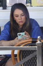 JANEL PARRISH and Sasha Farber Out in Studio City 06/11/2021