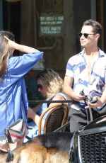 JANEL PARRISH and Sasha Farber Out in Studio City 06/11/2021