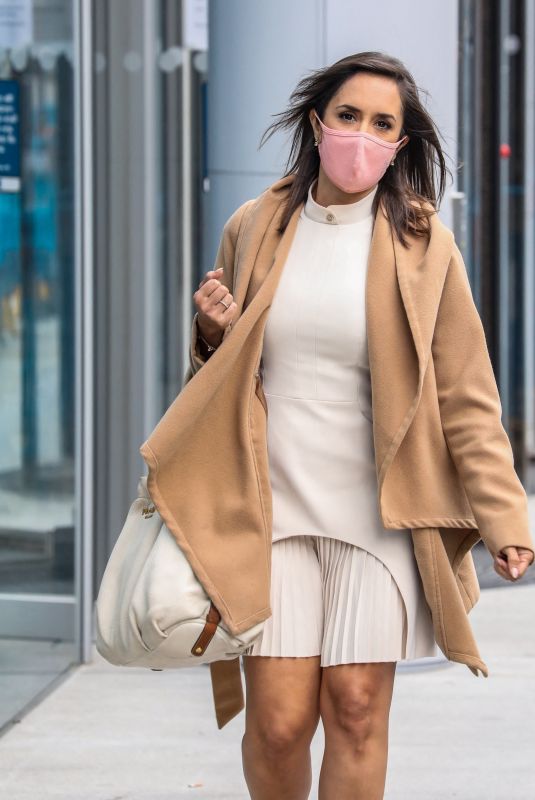 JANETTE MANRARA Leaves a TV Studio in London 06/29/2021