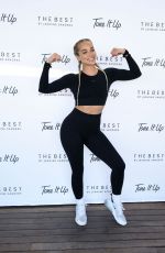 JASMINE SANDERS at Tone It Up - The Best by Jasmine Sanders Launch Workout in West Hollywood 06/22/2021