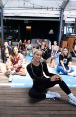 JASMINE SANDERS at Tone It Up - The Best by Jasmine Sanders Launch Workout in West Hollywood 06/22/2021