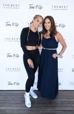 JASMINE SANDERS at Tone It Up - The Best by Jasmine Sanders Launch Workout in West Hollywood 06/22/2021