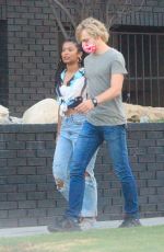 JAZ SINCLAIR and Ross Lynch Heading to Dinner in Hollywood 06/21/2021