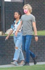 JAZ SINCLAIR and Ross Lynch Heading to Dinner in Hollywood 06/21/2021