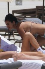 JEHONA DRESHAJ in Bkini at a Beach in Miami 06/04/2021