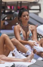 JEHONA DRESHAJ in Bkini at a Beach in Miami 06/04/2021