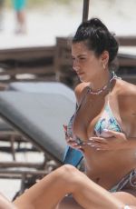 JEHONA DRESHAJ in Bkini at a Beach in Miami 06/04/2021