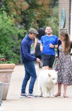 JEMIMA KHAN Out and About in London 06/10/2021