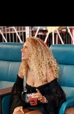 JENA FRUMES and Jason Derulo at Bryce Hall Vs Austin McBroom Fight in Miami 06/12/2021
