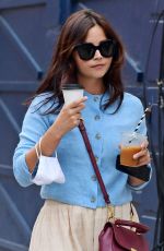 JENNA LOUISE COLEMAN Out for Coffee in London 06/17/2021
