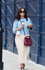 JENNA LOUISE COLEMAN Out for Coffee in London 06/17/2021