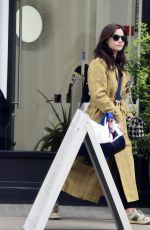JENNA LOUISE COLEMAN Out Shopping in London 05/28/2021