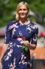 JENNI FALCONER Receives a Red Rose Out in London 06/07/22021
